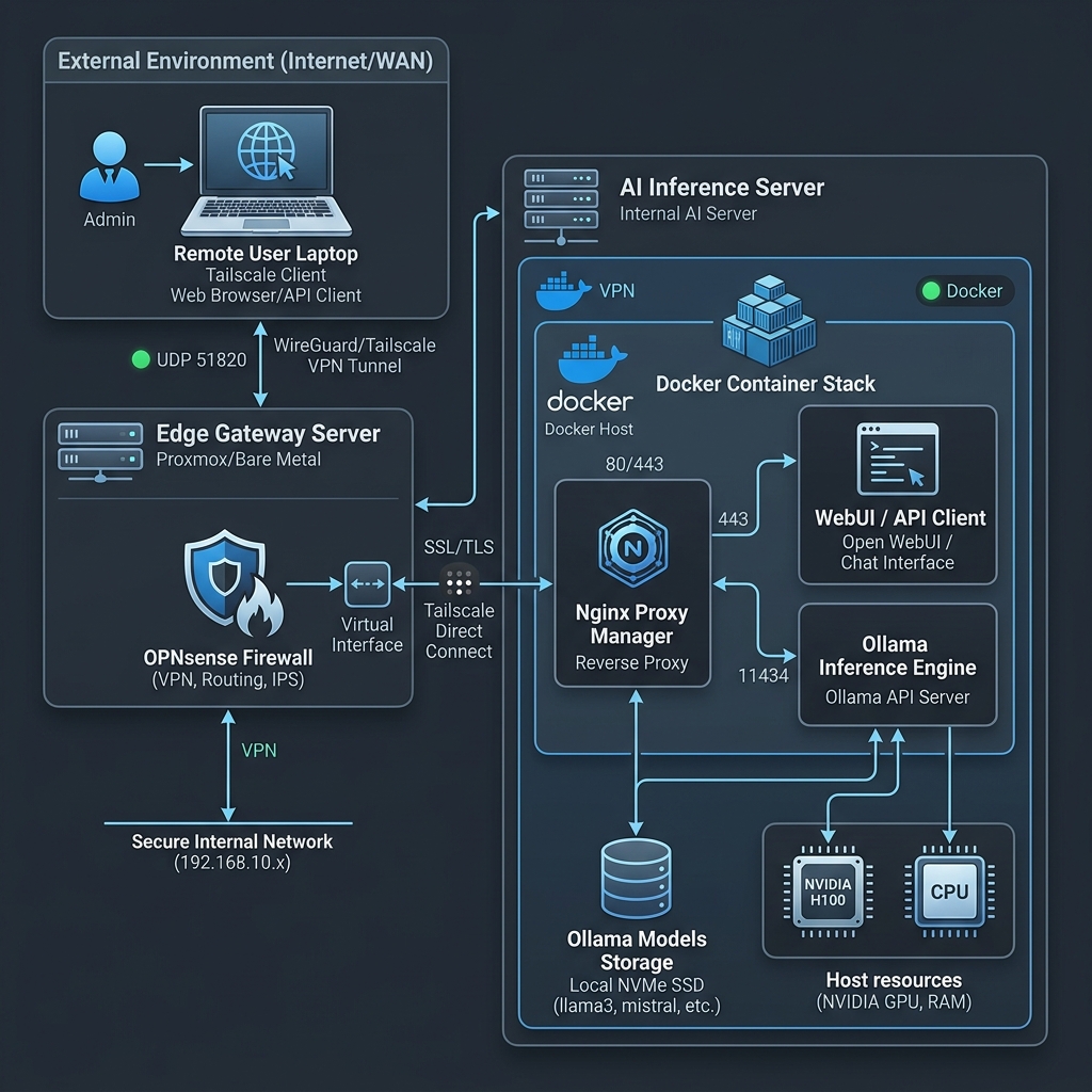 Private AI Stack Architecture